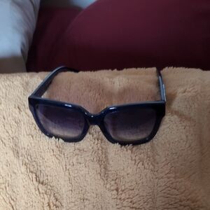 Alexander McQueen ( McQ )Stylish Blue Sunglasses With Black Lens